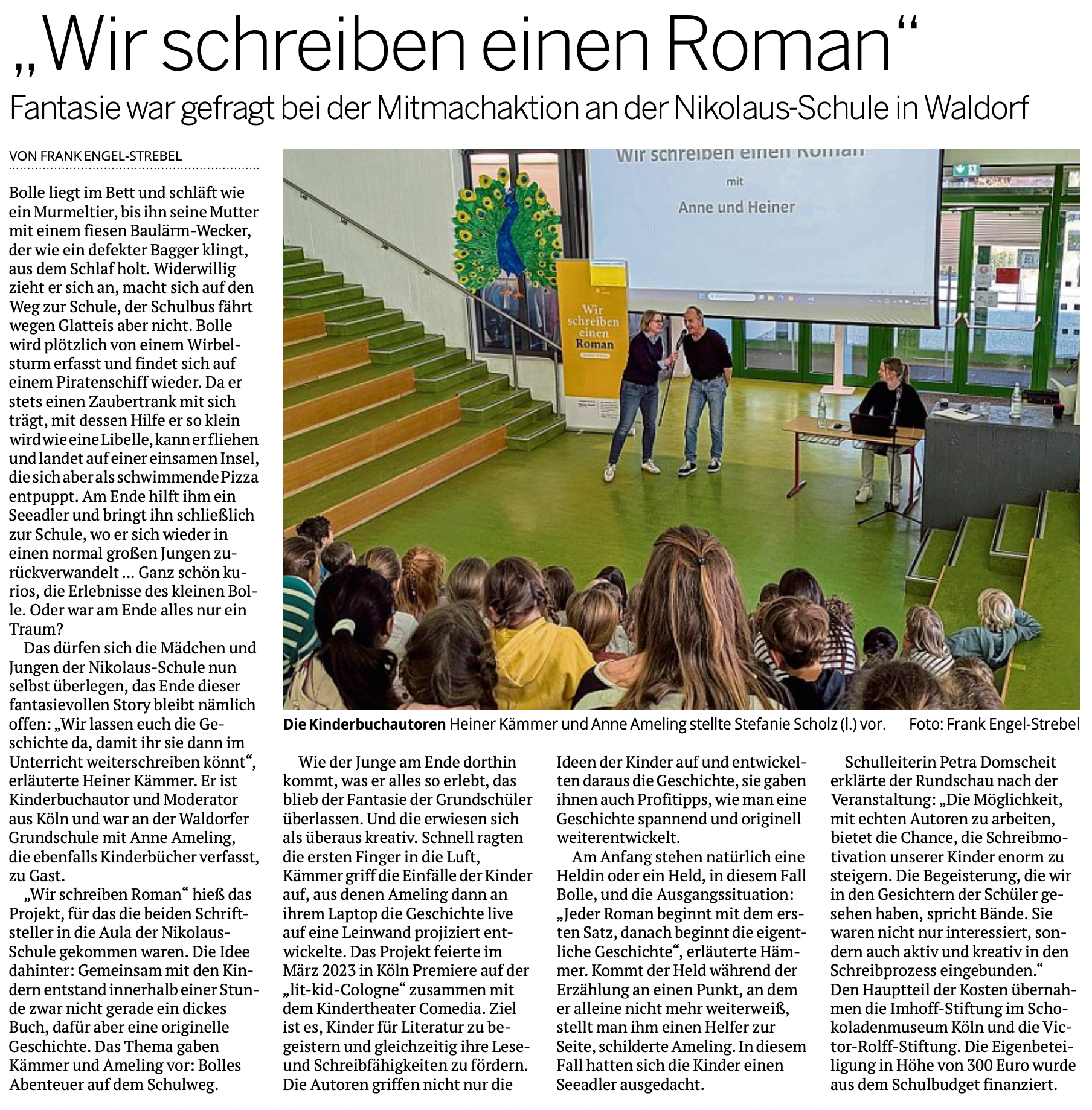 Wir schreiben einen Roman