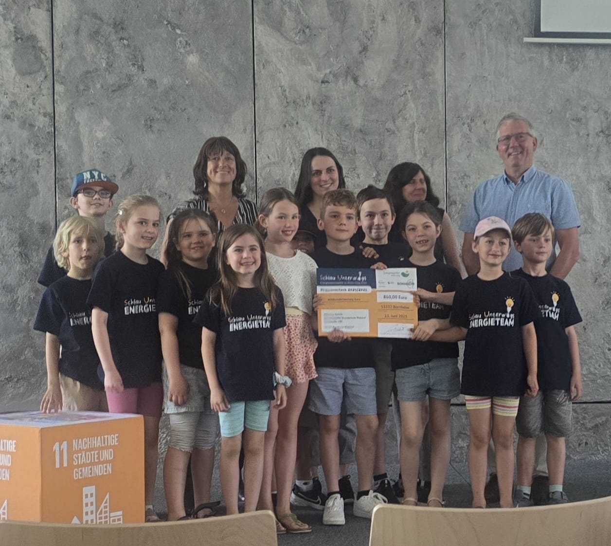 Energie-Team gewinnt Gold!